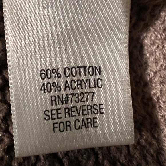 Croft & Barrow Grey Cardigan - Picture 5 of 6